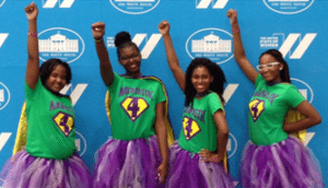 Mathtastic 4, MathCounts Video Challenge Project winners and Honorable Megan J. Smith